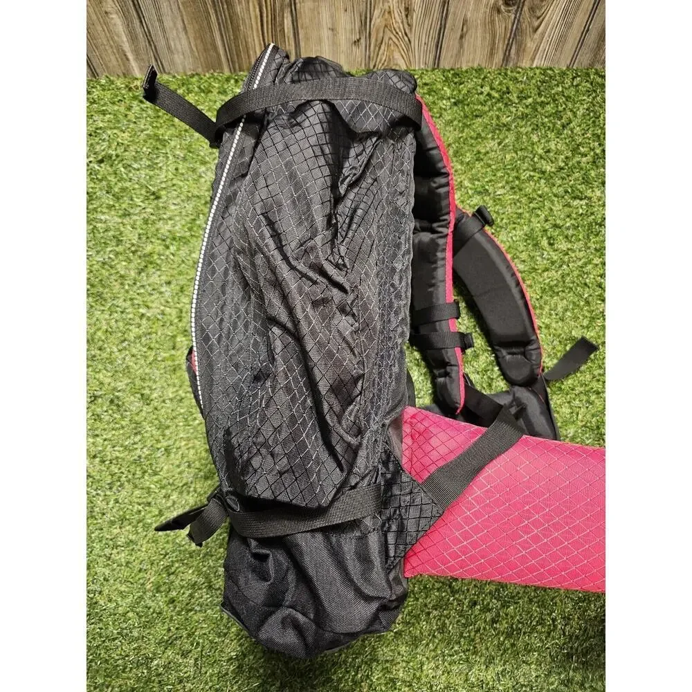 Vintage LARGE CABELA'S Hiking Camping Bag Tactical Backpack Outdoor Travel Red